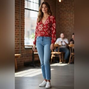 Forever 21 Floral Top
